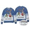 2025 Merry Swishmas Santa Christmas Ugly Sweater
