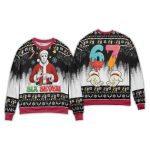 2025 Michael Myers Six Seven Christmas Ugly Sweater