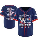 Mickey Blue Jays 2025 American League Champions Jersey