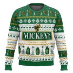 Miller Brewing Mickey's Fine Malt Liquor Ugly Christmas Sweater