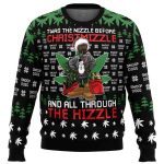 2025 Christmizzle Snoop Dogg Ugly Sweater