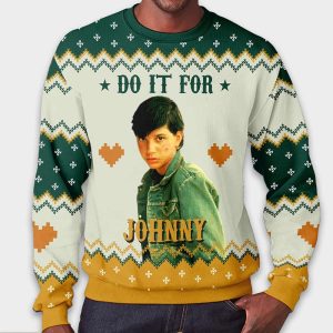 The Outsiders Dallas Winston Do It For Johnny Christmas Ugly Sweater1