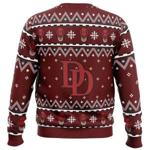2025 I'm not Daredevil Marvel Ugly Christmas Sweater 1 Im not Daredevil Marvel Ugly Christmas Sweater1