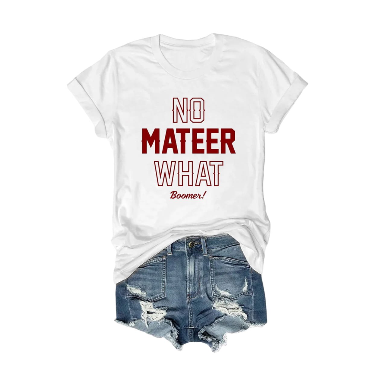 No Matter What Boomer Sooner Tee No Matter What Boomer Sooner Tee