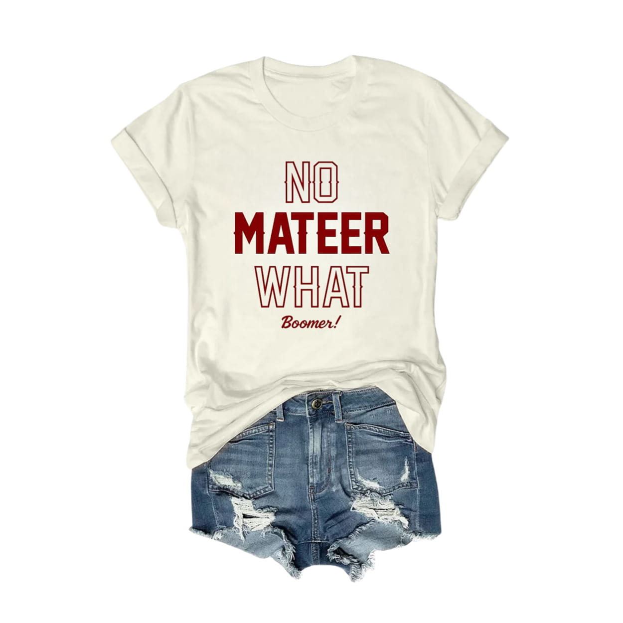 No Matter What Boomer Sooner Tee No Matter What Boomer Sooner Tee