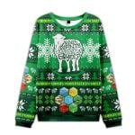 2025 Nobody Wants Your Frickin Sheep Ugly Christmas Sweater