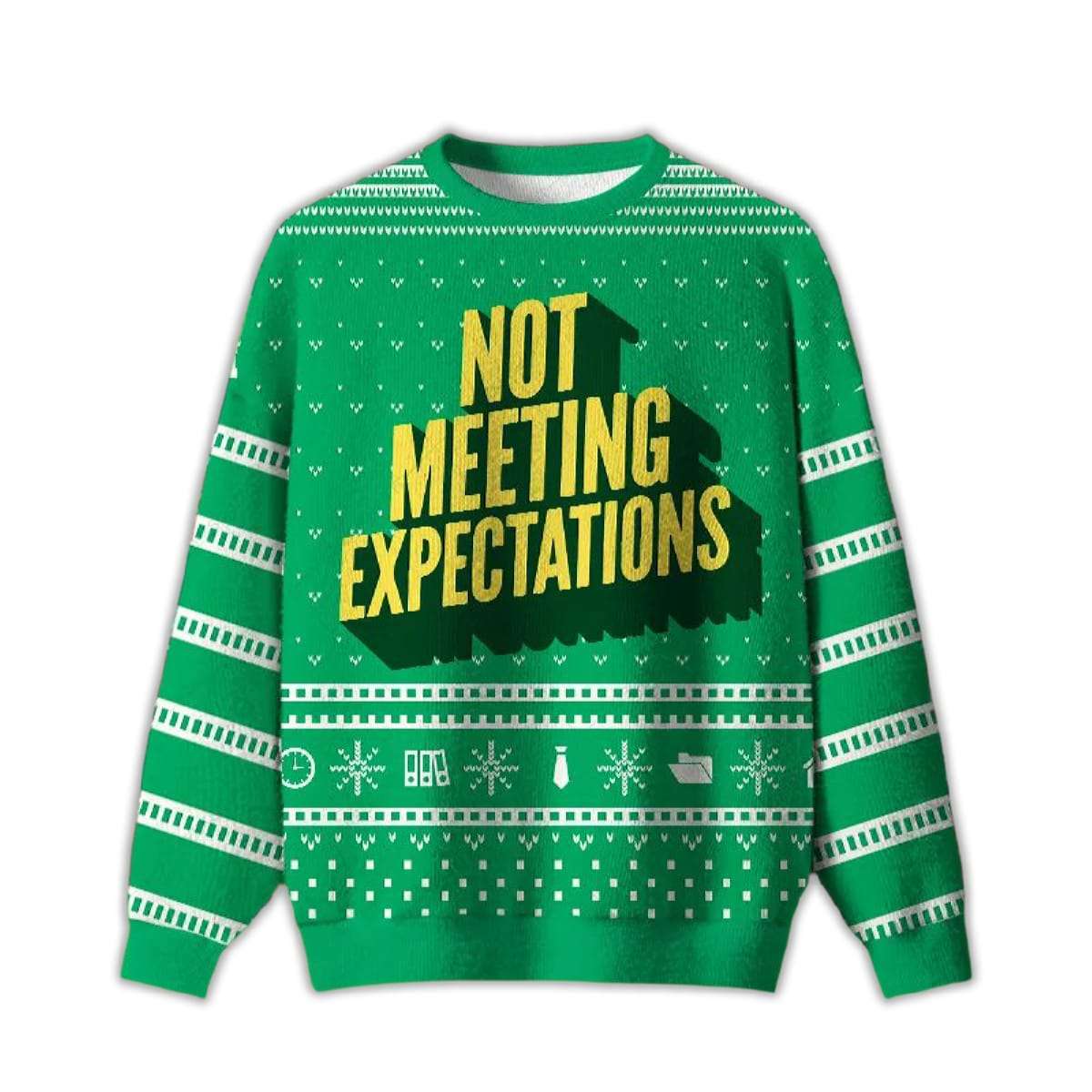 Not Meeting Expectations Ugly Chirstmas Sweater Not Meeting Expectations Ugly Chirstmas Sweater