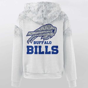 Rivalries Cold Front Buffalo Women Waffle Hoodie2