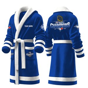 Blue Jays World Series Champions 2025 Fleece Bathrobe