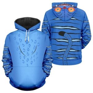 Derpy Tiger Costume Hoodie Leggings1