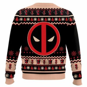 Everyone Loves Petter Deadpool Ugly Christmas Sweater1