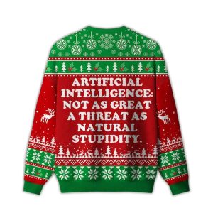 2025 Artificial Intelligence Ugly Christmas Sweater 1 Artificial Intelligence Ugly Christmas Sweater1