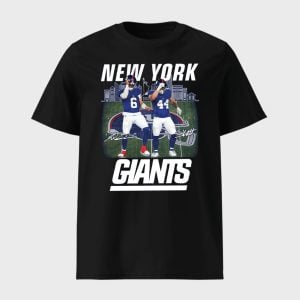 Giants Jaxson Dart Cam Skattebo Skattebros Shirt 1