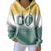 Packers Footbal GO Pit Striped Hoodie