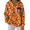 Patrick Mahomes Chiefs Camo Pit Striped Hoodie