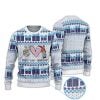 2025 Peace Love Busch Light Beer Ugly Christmas Sweater