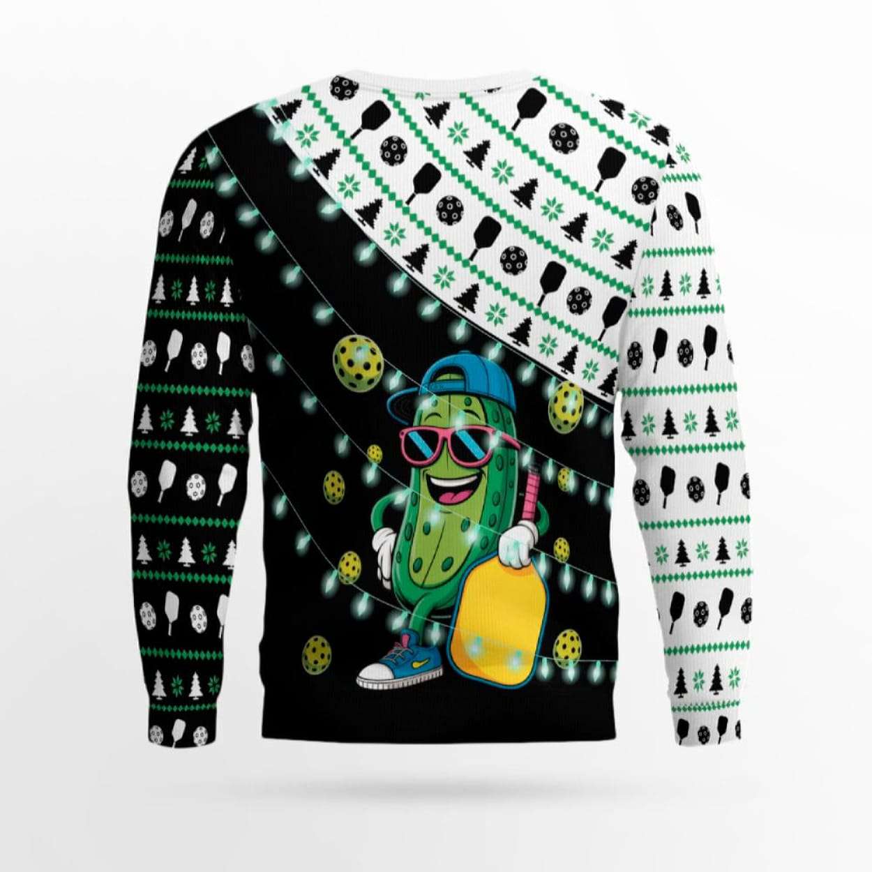 Personalized 2025 Pickleball Pal Christmas Sweater Personalized 2025 Pickleball Pal Christmas Sweater