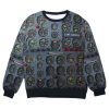 Personalized Pilot Control Panel Ugly Christmas Sweater