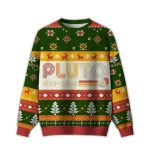 2025 Pluto Nerd Ugly Christmas Sweater