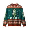 2025 Portland Frog Resist Ugly Christmas Sweater