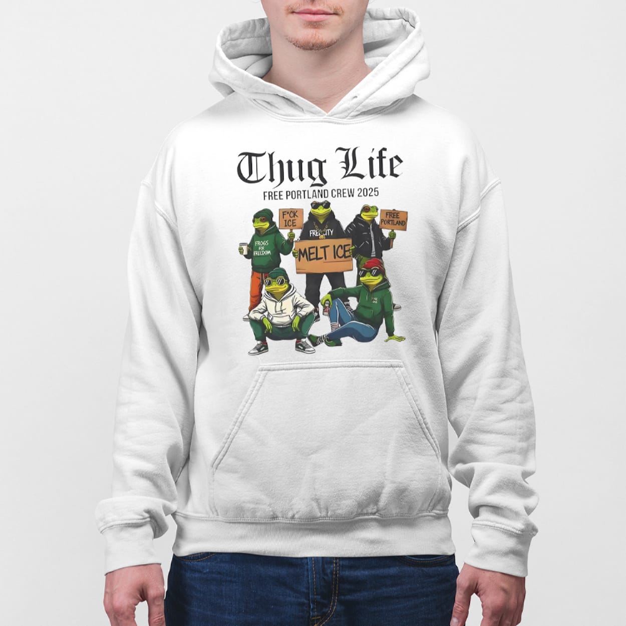 Portland Frog Thug Life Free Portland Crew 2025 Shirt Portland Frog Thug Life Free Portland Crew 2025 Shirt