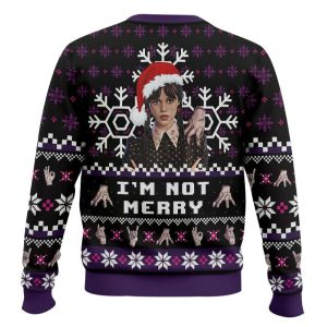 Im Not Merry Wednesday Ugly Christmas Sweater1
