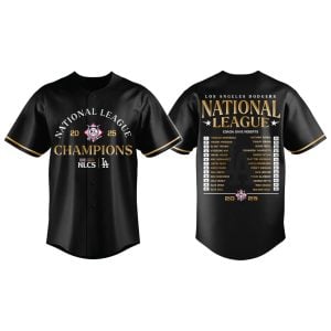 Dodgers National League Champions 2025 Jersey