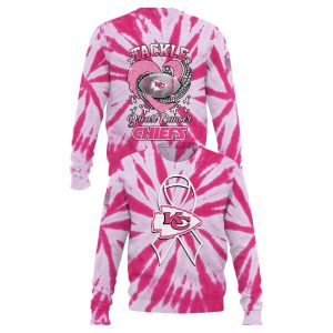 2025 Brandon George Chiefs Breast Cancer Shirt1