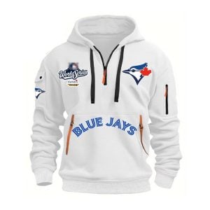 2025 Blue Jays World Series Hoodie Half Zipper 1 2025 Blue Jays World Series Hoodie Half Zipper1
