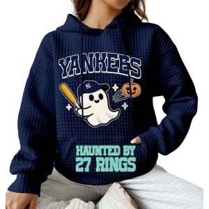 2025 Yankees Haunted By 27 Rings Waffle Hoodie 4 2025 Yankees Haunted By 27 Rings Waffle Hoodie4