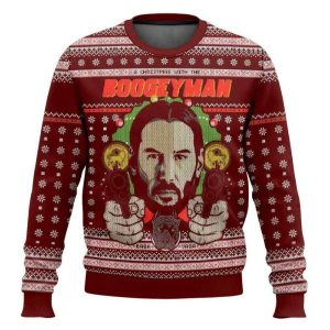 John Wick The Boogeyman Ugly Christmas Sweater