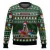 Raccoon Live Fast Eat Trash Ugly Christmas Sweater