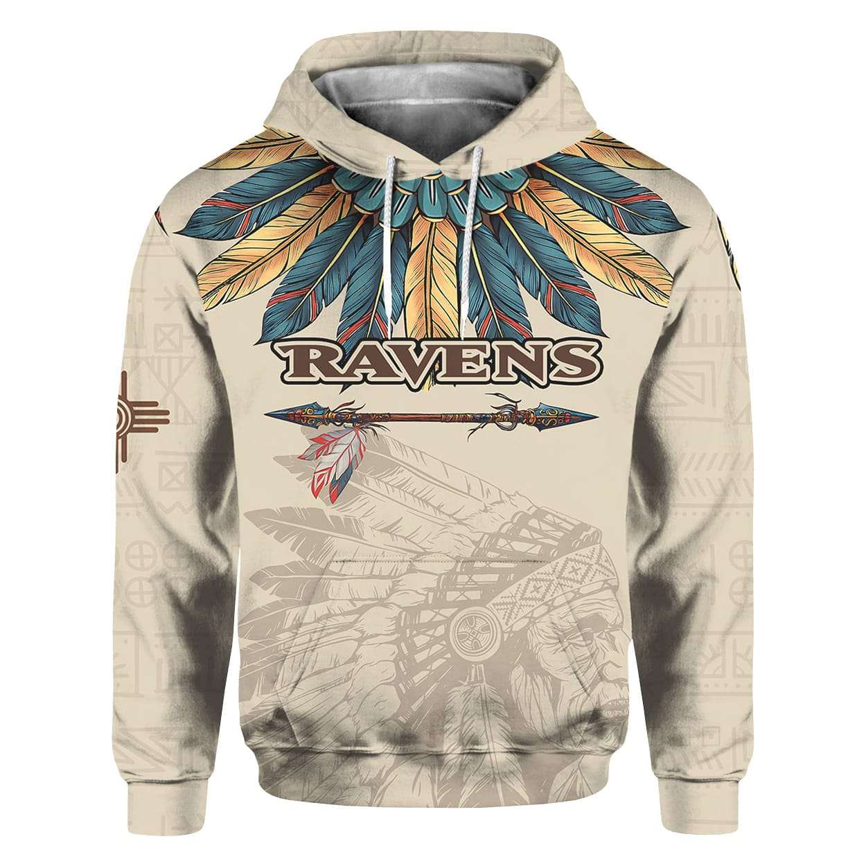 Ravens Native American Heritage Month 2025 Hoodie 1 Ravens Native American Heritage Month 2025 Hoodie