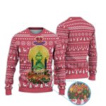 Reindeer Crown Royal Grnch Ugly Christmas Sweater