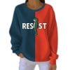 Resist Portland Frog Ribbed Round-Neck Sweatshirt