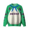 2025 Resist Portland Frog Suit Ugly Christmas Sweater