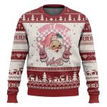 Retro Santa Holly Jolly Vibes Ugly Christmas Sweater