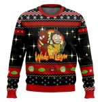 Rick And Morty In Deadpool Multiverse Ugly Christmas Sweater