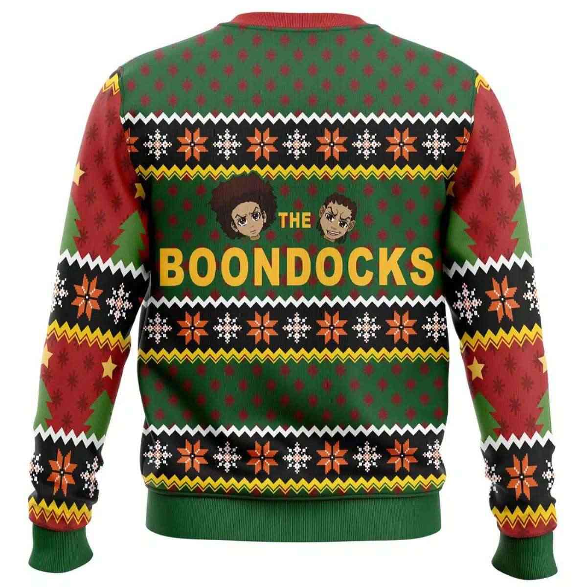 2025 Robert Jebediah Freeman The Boondocks Ugly Christmas Sweater 2025 Robert Jebediah Freeman The Boondocks Ugly Christmas Sweater