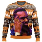2025 Roll Safe Meme Ugly Christmas Sweater
