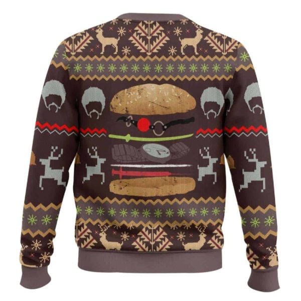 Royale With Cheese Pulp Fiction Ugly Christmas Sweater