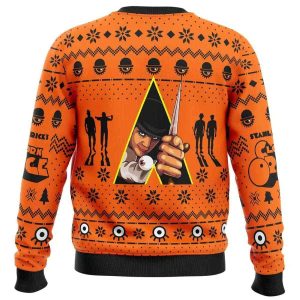 2025 Christmas Alex A Clockwork Orange Ugly Christmas Sweater 1 Christmas Alex A Clockwork Orange Ugly Christmas Sweater1