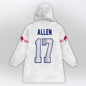 Josh Allen Be Good Do Good God Bless Go Bills Blanket Hoodie2