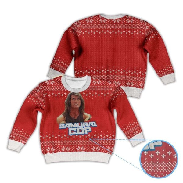 2025 Samurai Cop Chivas Ugly Christmas Sweater