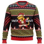 2025 Santa Claws Ugly Christmas Sweater