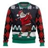 Santa Love Golf Ugly Christmas Sweater