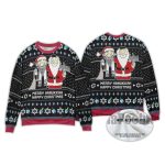 2025 Santa Merry Chrismukkah Ugly Christmas Sweater