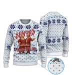 Santa and Donald Trump Favorite Felon Ugly Christmas Sweater