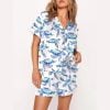 Sea Turtles Summer Sea Life Animal Pajama Set
