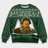 Sergeant Schultz I Know Nothing Christmas Ugly Sweater
